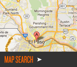 Google Map Search for Homes in El Paso